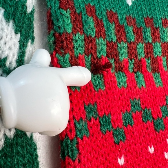 Ugly Christmas Sweater Mens MEDIUM 38-40 Holiday Time Gnome Party Tacky Novelty - Picture 11 of 11